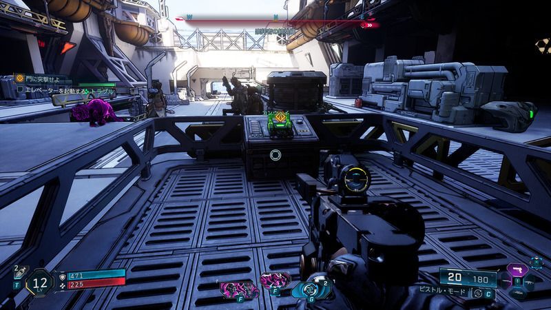 エレベーターを起動