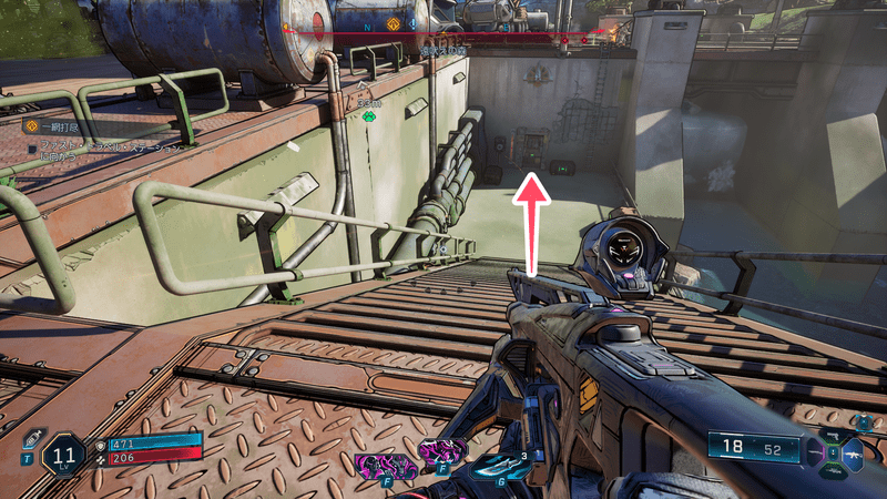 ファスト・トラベル・ステーションに向かう