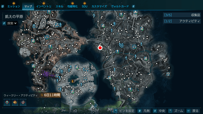 モーリスのブラックマーケットの場所_マップ