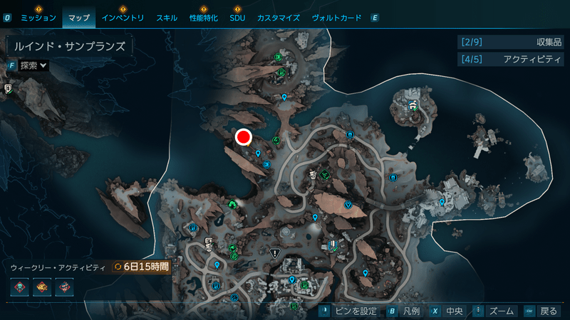 モーリスのブラックマーケットの場所_マップ（拡大版）