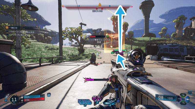 オレンジの気流