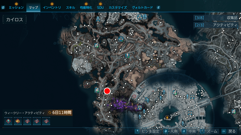 モーリスのブラックマーケットの場所_マップ（拡大版）