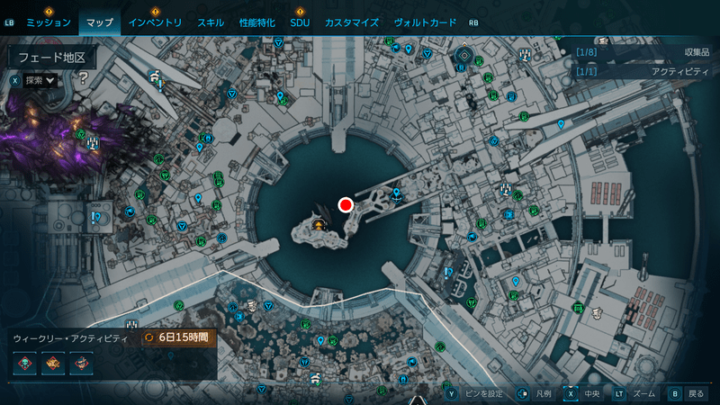 モーリスのブラックマーケットの場所_マップ（拡大版）