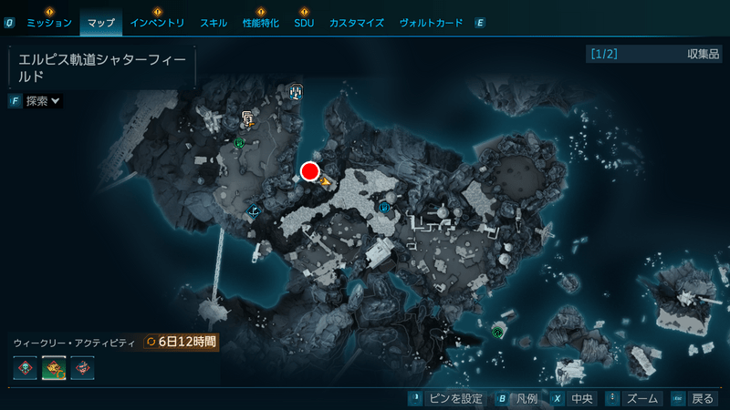 モーリスのブラックマーケットの場所_マップ（拡大版）