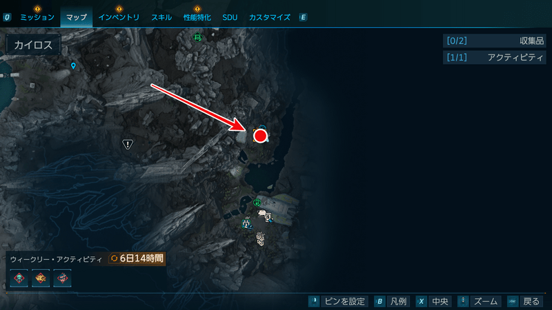 モーリスのブラックマーケットの場所_マップ（拡大版）