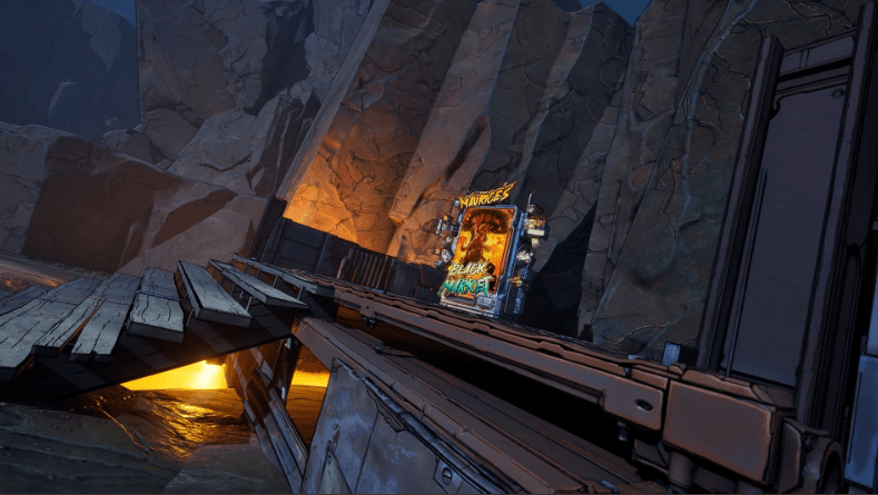 モーリスのブラックマーケットの場所_周囲の様子