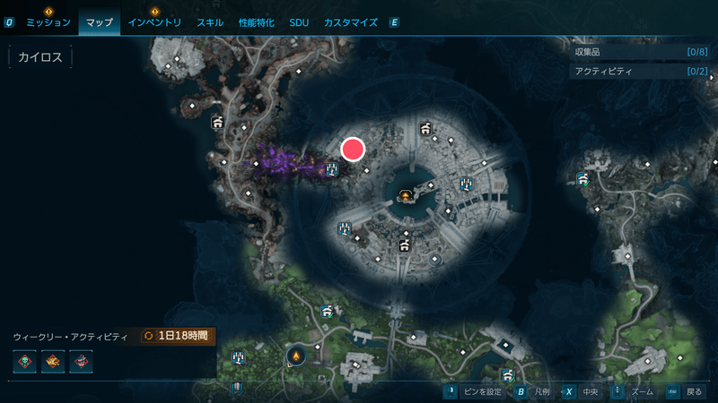 ロックアウェイの場所