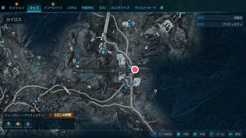 モーリスのブラックマーケットの場所_マップ（拡大版）