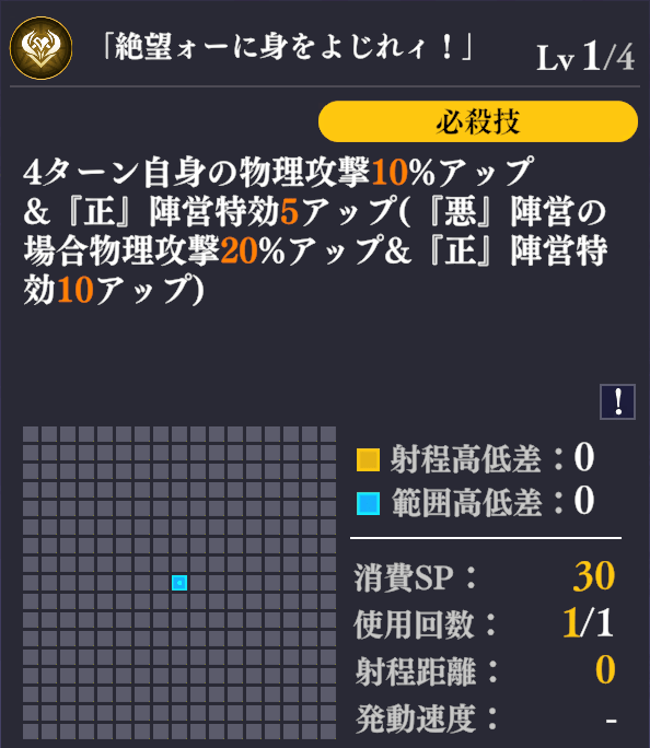 必殺技アビリティ