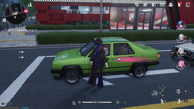 運転席