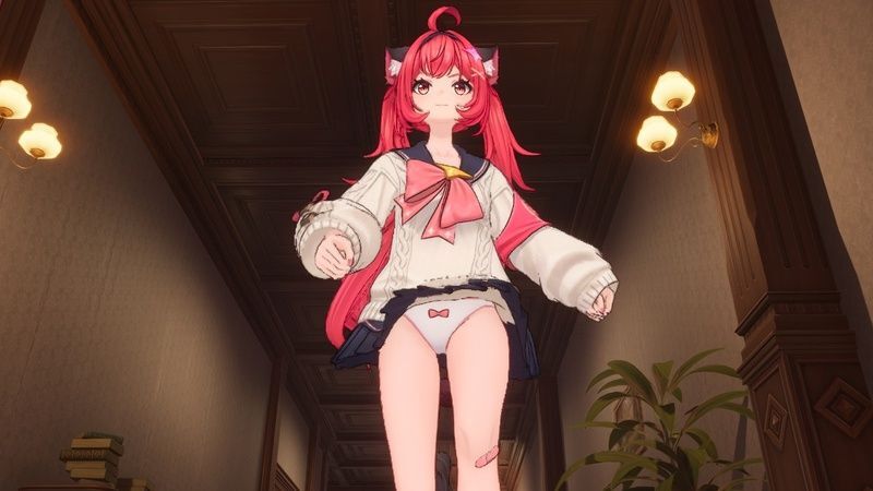 ナナリ（学園のスター）のパンツ前