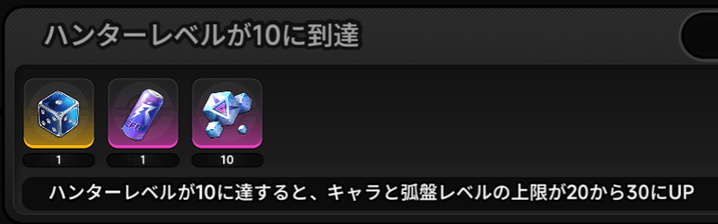 ハンターレベル