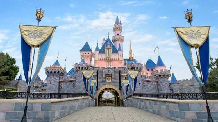 カリフォルニア？のディズニーランド
