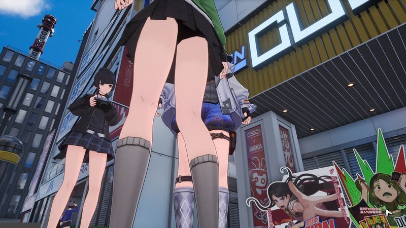 外の女子のパンツ