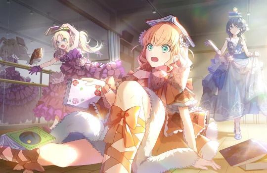 舞踏会花帆_特訓前