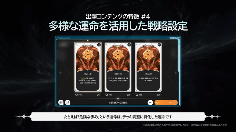 多様な運命を活用した戦略設定