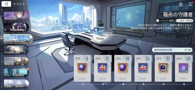 イベント「箱舟の守護者」