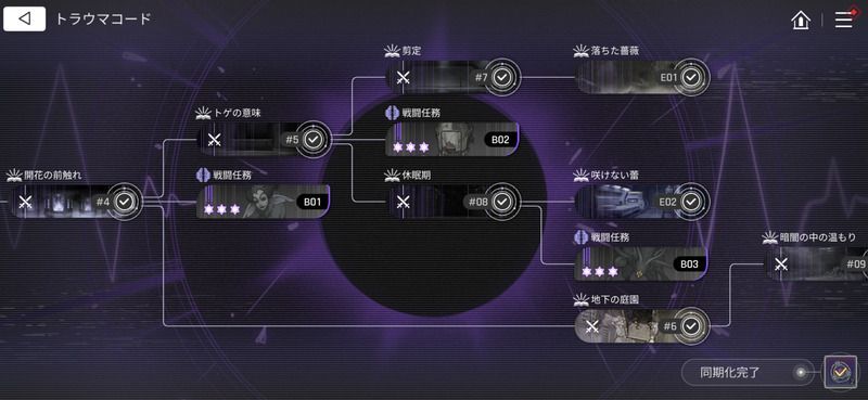 ルート分岐と複数のエンディングあり