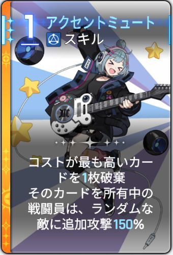 アクセントミュート