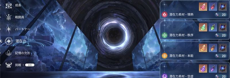 シミュレーション「潜在力」