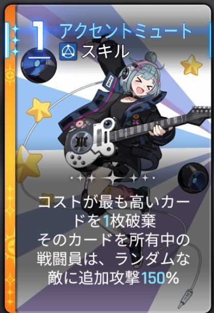 アクセントミュート