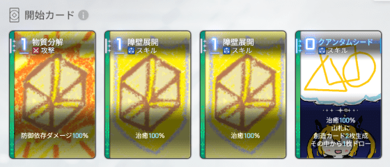 ティペラ開始・エイプリルカード