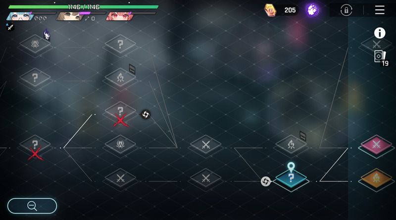 心象風景エリアから脱出後はランダムマス