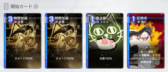 リタ開始・エイプリルカード