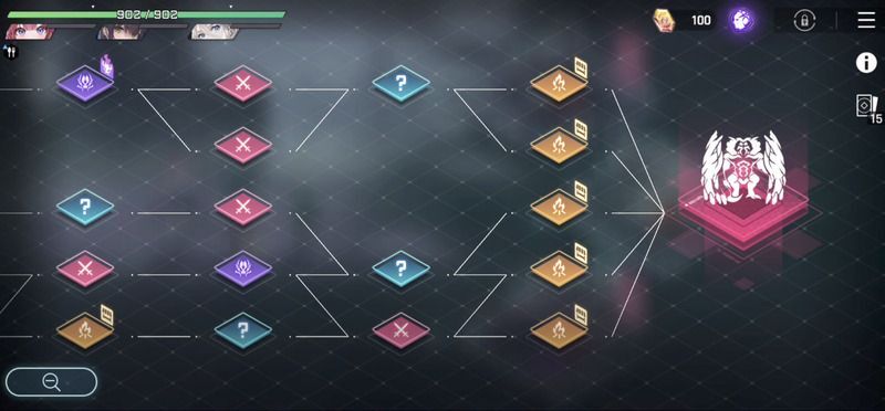 シーズンカオス内のルート図