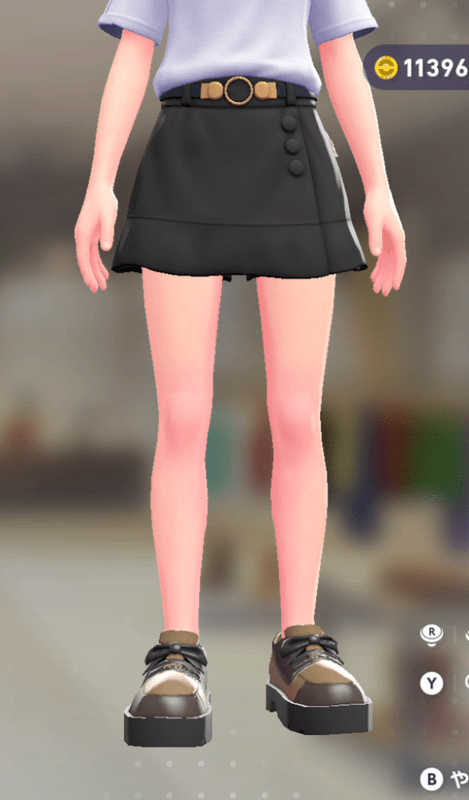 レースアップシューズ