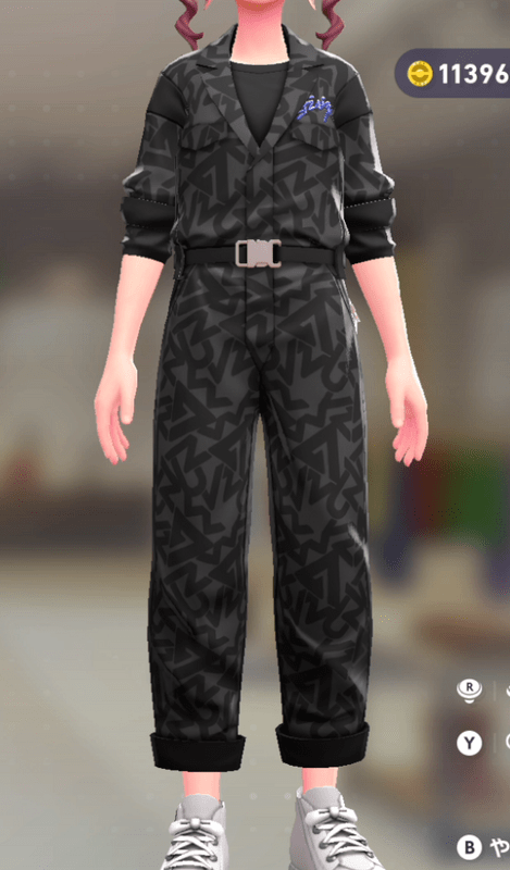 ジャンプスーツ&シャツセット