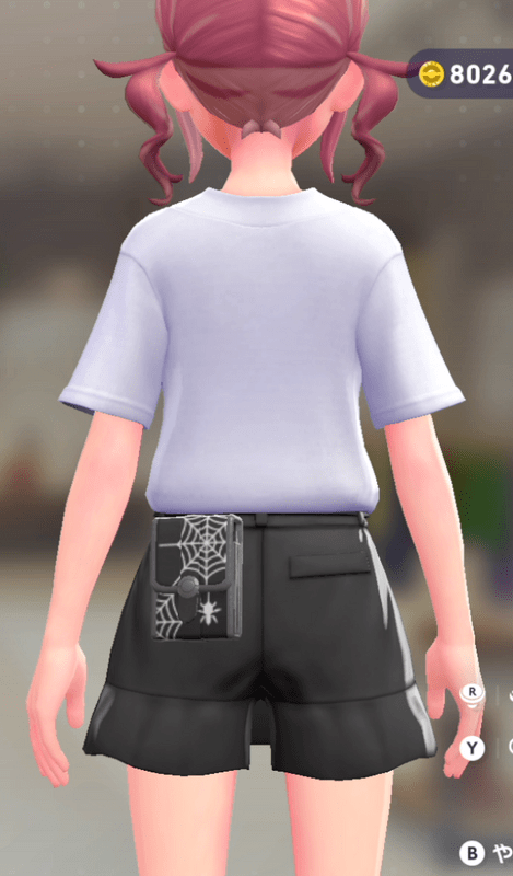 くものすスクエアポーチ