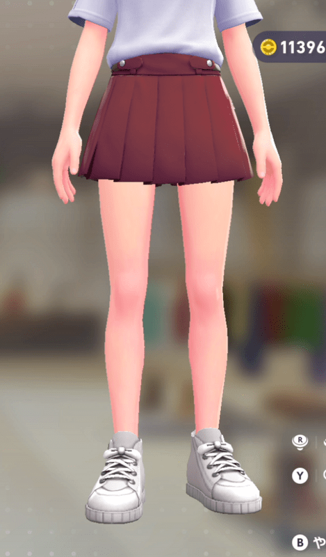 プリーツキュロット