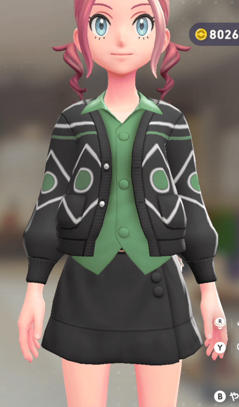 カーディガン&シャツセット