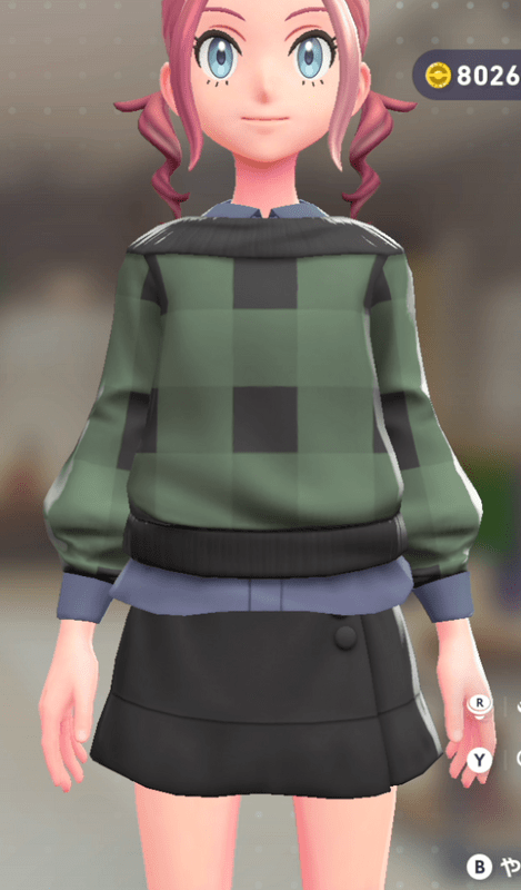 セーター&シャツセット