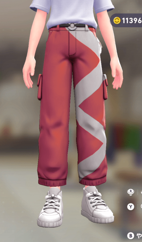 アシメカーゴパンツ