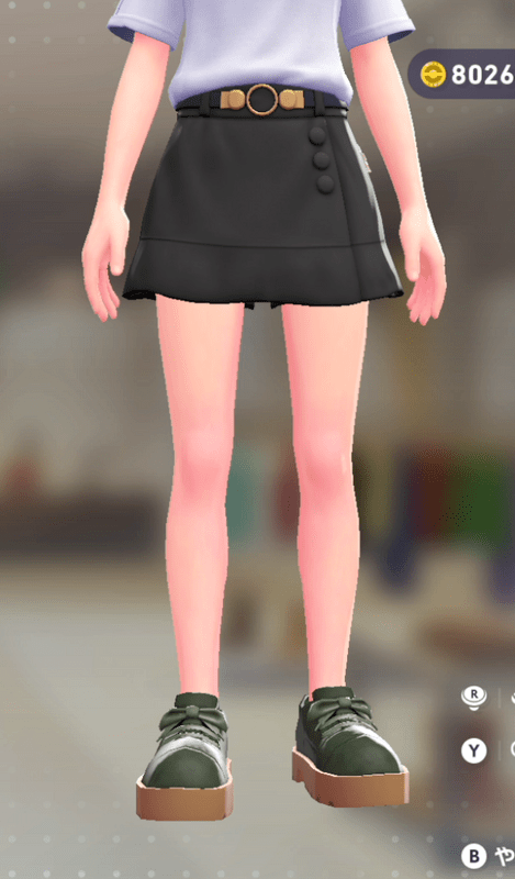 レースアップシューズ