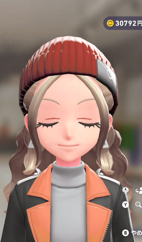 リブあみニットキャップ