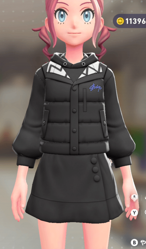 ダウンベスト&パーカーセット