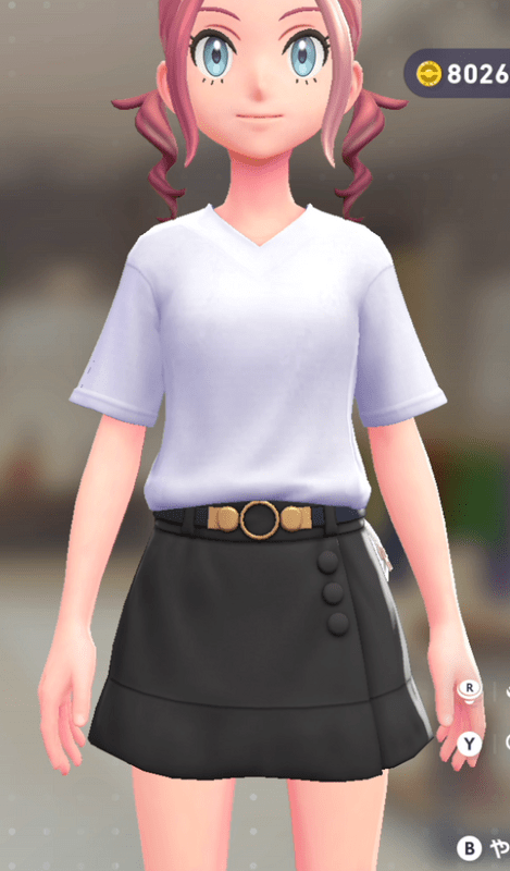 VネックTシャツ