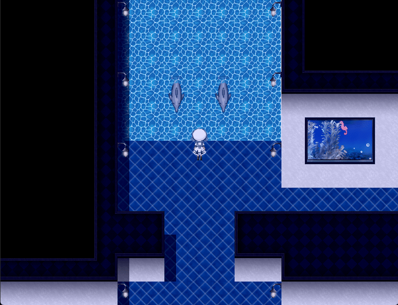 イルカで移動