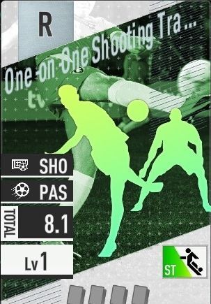 1対1シュートトレーニング