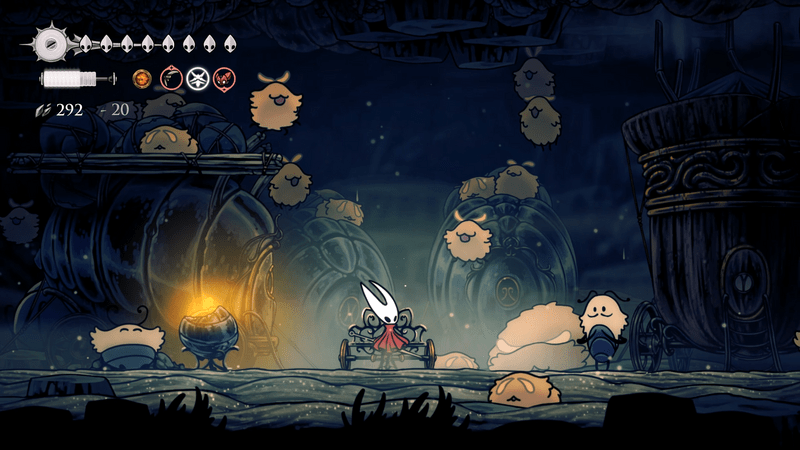 ノミを20匹集めてノミの楽園まで移動させる