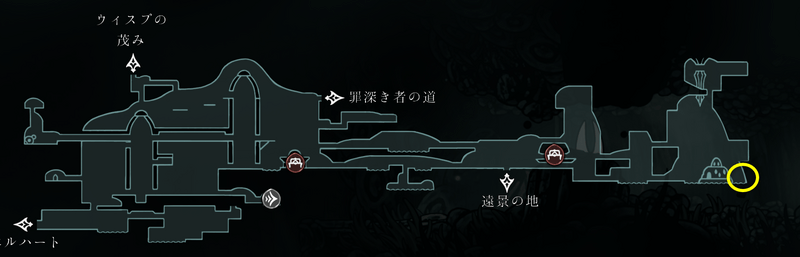 灰色の丘陵