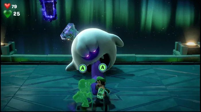 グーイージと強力して攻撃