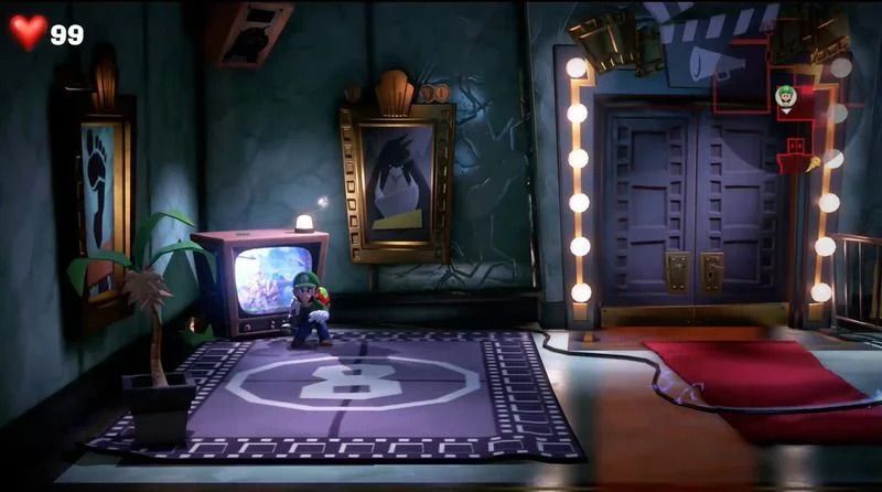 テレビからワープ