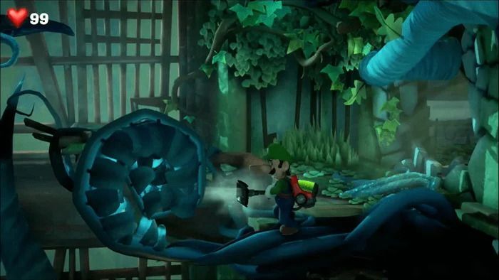 ツタの道を作る