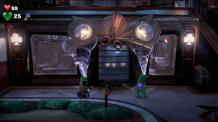 グーイージと強力して扉をあける