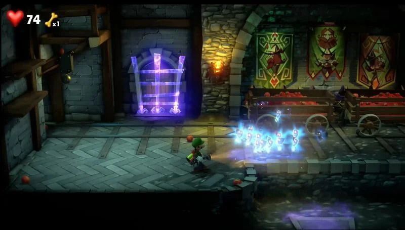 大量のオバケと戦う