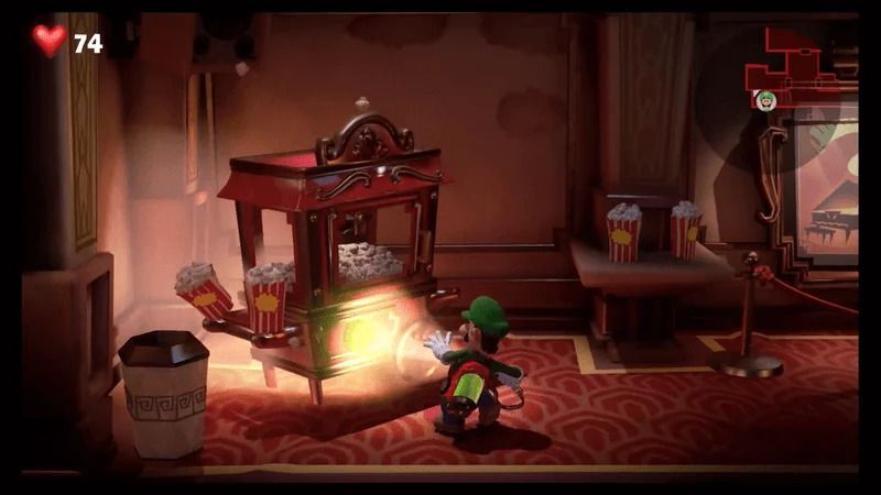 4階の黄色の宝石